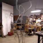 New Sculpture Growing