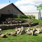 More Terracing With Field Stone